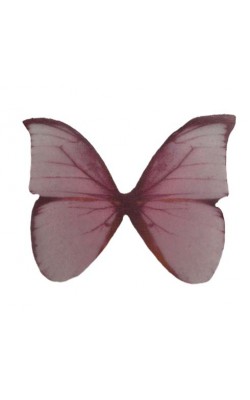 APLIQUE DE BORBOLETAS COM 10 UNIDADES MAGENTA