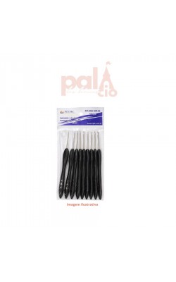 KIT AGULHA DE CROCHE 9PC