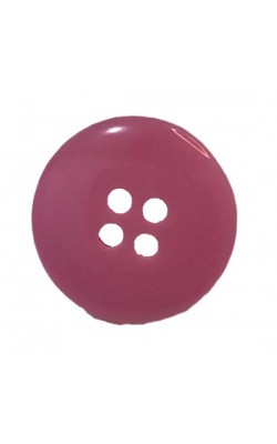 BOTAO 4 FUROS 20MM ROSA 12 PC 