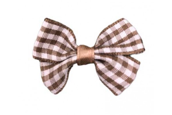 LACO XADREZ NYBC MARROM COM 5 UNIDADES