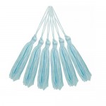 PINGENTE DE TASSEL 7CM COM 10 PECAS NYBC AZUL CELESTE