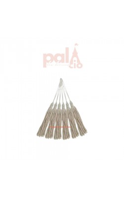 PINGENTE DE TASSEL 7CM COM 10 PECAS NYBC CHAMPAGNE