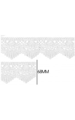 GUIPIR LARG 6.8CM PECA COM 13.7M