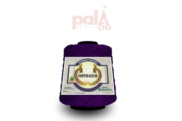 BARBANTE COLORIDO IMPERADOR 4/8 457M ROXO