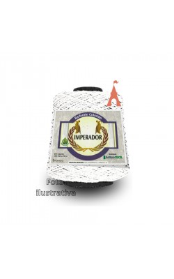 BARBANTE COLORIDO IMPERADOR 4/6 610M BRANCO