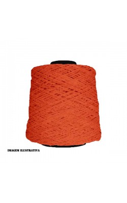 BARBANTE COLORIDO IMPERADOR 4/6 LARANJA ESCURO