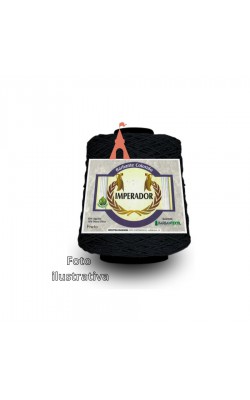 BARBANTE COLORIDO IMPERADOR 4/8 457M PRETO