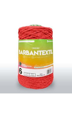 BARBANTEXTIL ARTESANAL 4/6 406M 400G VERMELHO