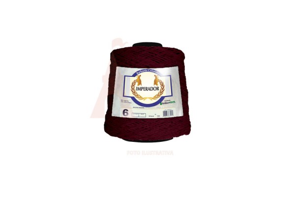 BARBANTE COLORIDO IMPERADOR 4/6 VINHO
