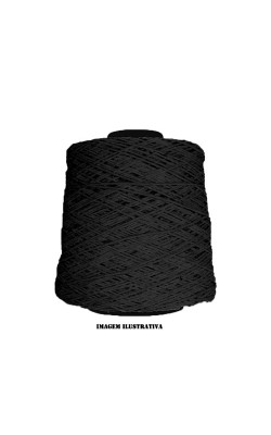 BARBANTE COLORIDO IMPERADOR 4/4 915M PRETO 