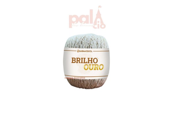 NOVELO BRILHO BARBANTEXTIL 405M 4/6 OURO