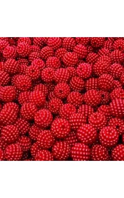 PEROLA CRAQUELADA 12MM VERMELHO COM 20GR 