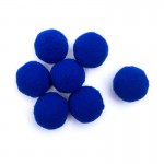 POM POM 40MM NYBC COM 5 PECAS AZUL ROYAL