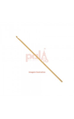 AGULHA DE CROCHE DE BAMBU 3.5