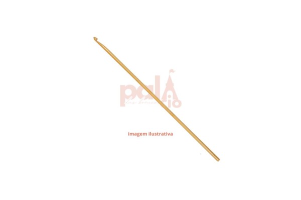 AGULHA DE CROCHE DE BAMBU 3.5
