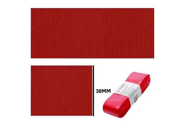 FITA DE GORGURAO 22MM COM 10 MTS VERMELHO