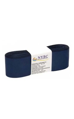 FITA DE GORGURAO 22MM COM 10 MTS AZUL MARINHO