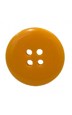 BOTAO 4 FUROS 25MM AMARELO OURO 12 PC 