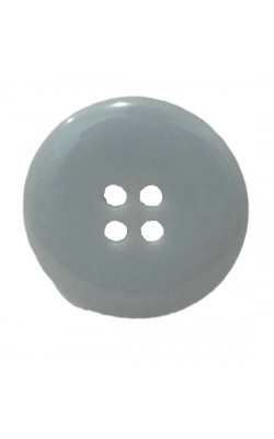 BOTAO 4 FUROS 25MM AZUL CLARO 12 PC 
