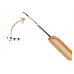 AGULHA DE CROCHE COM BASE DE BAMBU NYBC 1.5MM