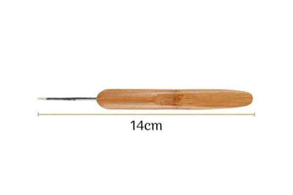 AGULHA DE CROCHE COM BASE DE BAMBU NYBC 1.5MM