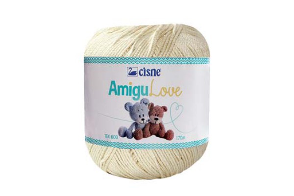 LINHA AMIGULOVE CISNE 170M 100G CRU