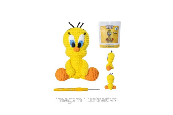 KIT AMIGURUMI PIU PIU LOONEY TUNES KIT AMIGURUMI PIU PIU LOONEY TUNES