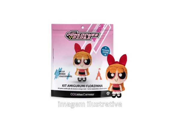 KIT AMIGURUMI MENINAS SUPERPODEROSAS FLORZINHA KIT AMIGURUMI MENINAS SUPERPODEROSAS FLORZINHA