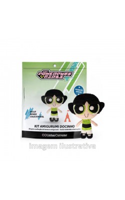 KIT AMIGURUMI MENINAS SUPERPODEROSAS DOCINHO