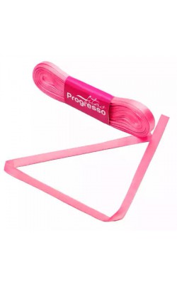 FITA DE CETIM PROGRESSO 7MM COM 10MTS ROSA HIBISCO