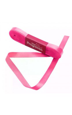 FITA DE CETIM PROGRESSO 10MM COM 10MTS ROSA HIBISCO