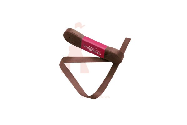 FITA DE CETIM PROGRESSO 10MM 10MT CACAU