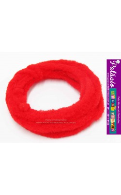 LIMPADOR DE CACHIMBO VERMELHO GROSSO COM 5 METROS