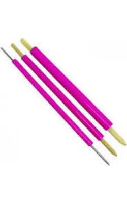 VIRA COSTURA E BONECA COM 3 PECAS ROSA