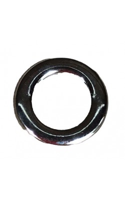 ARGOLA DE METAL PARA BOLSA NIQUEL 10MM COM 4 UNIDADES