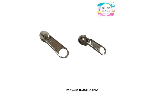 PUXADOR CURSOR PARA ZIPER NIQUEL 10MM