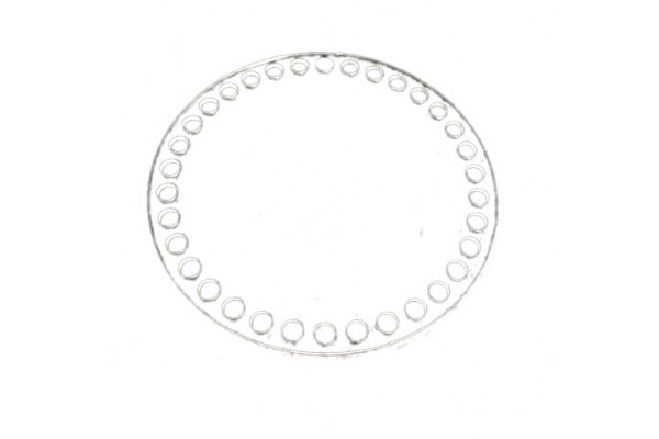 BASE ACRILICA 3MM REDONDA PARA CROCHE 15X15