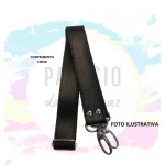 ALCA TRANSVERSAL NIQUELADO COM REGULADOR 3X130CM PRETO