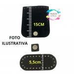 KIT ABA COM FUNDO MINI NIQUEL PRETO 