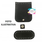 KIT ABA COM FUNDO MINI NIQUEL PRETO 