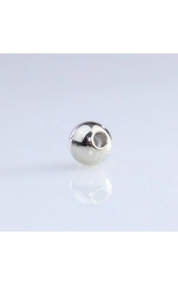 BOLA ABS LISA PASSANTE 18MM COM 10 UNIDADES 