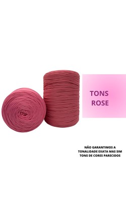 FIO DE POLIAMIDA FIORESCER 1KG TONS DE ROSE