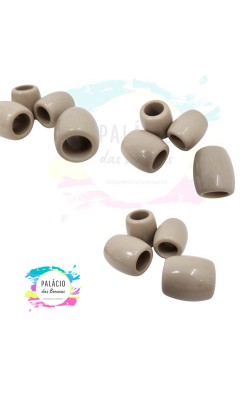 PASSANTE DE RESINA NUDE  COM 4 UNIDADES 