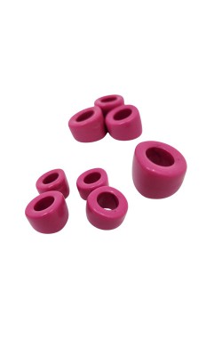 PASSANTE DE RESINA PINK  COM 4 UNIDADES 