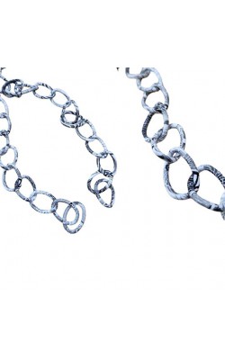 CORRENTE PARA BOLSA OU CINTO ALUMINIO COLORIDO PRETO E BRANCO 1MT