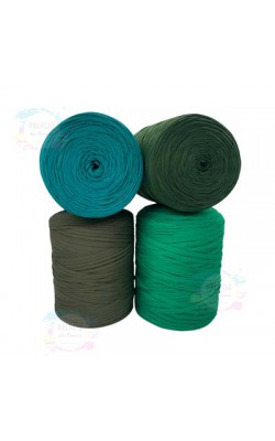 FIO DE POLIAMIDA FIORESCER 1KG TONS DE VERDE ESCURO