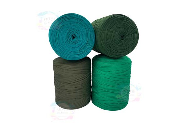 FIO DE POLIAMIDA FIORESCER 1KG TONS DE VERDE ESCURO