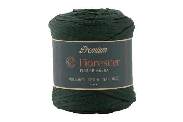 FIO DE MALHA PREMIUM 28MM 140M FIORESCER VERDE MUSGO