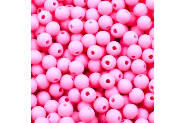 BOLA PEROLA ROSA CLARO 8MM COM 20GR