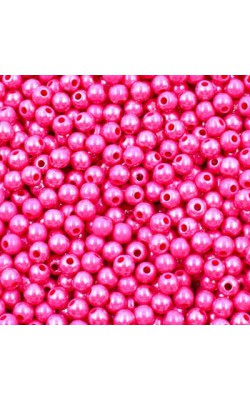 PEROLA DE PLASTICO 8MM PINK 20GR